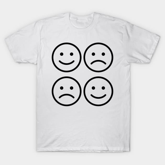 Face Emoji T-Shirt by JunniePL